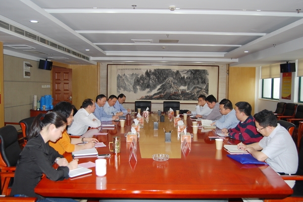 省公司接待湖南省轻工尊龙凯时集团有限公司考察组一行